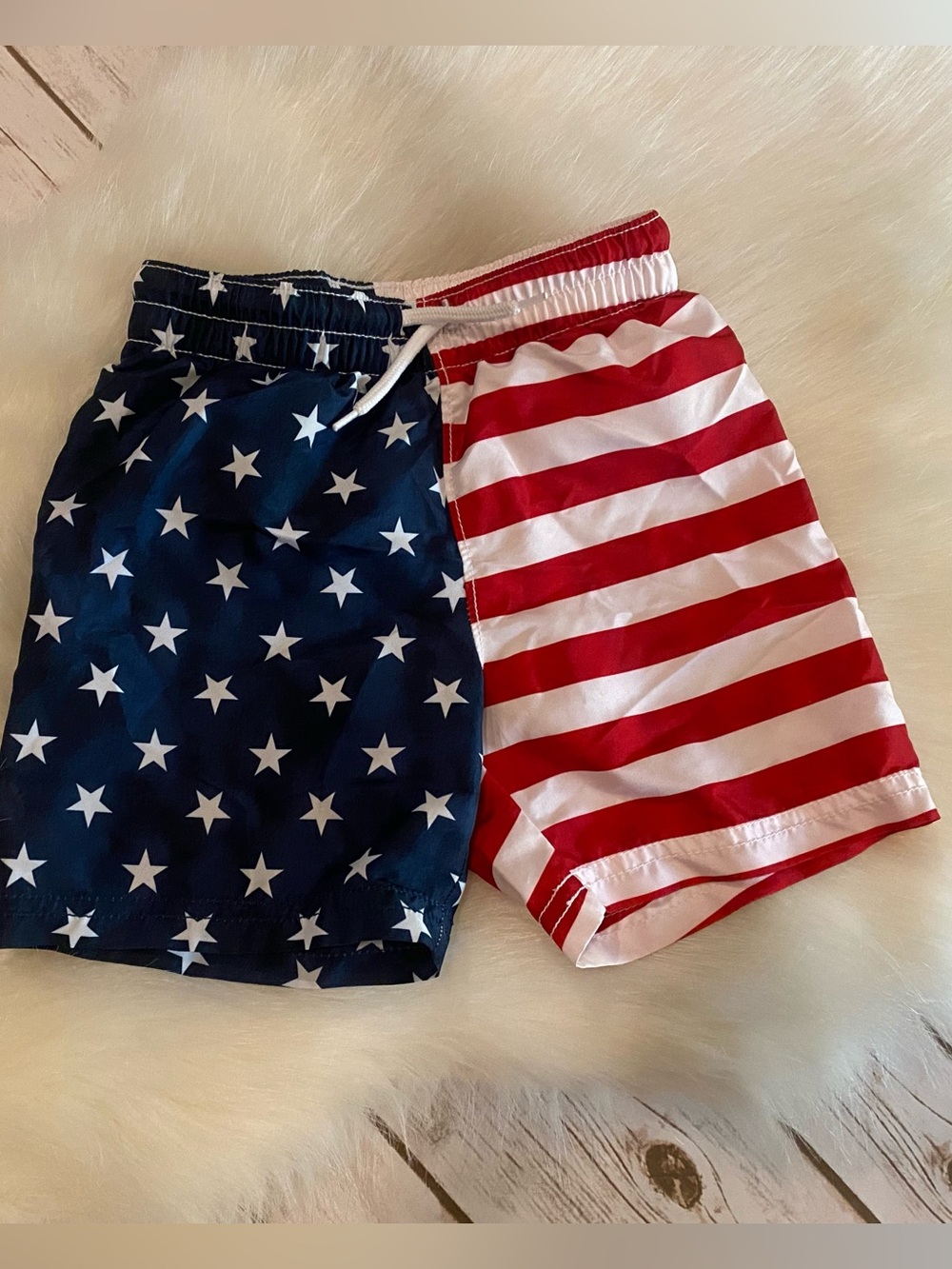 3T Patriotic Flag 4th Fourth of July Swimsuit Bathing Suit